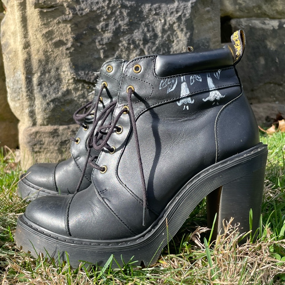 Dr. Martens Women’s Averil Heeled Ankle Boots